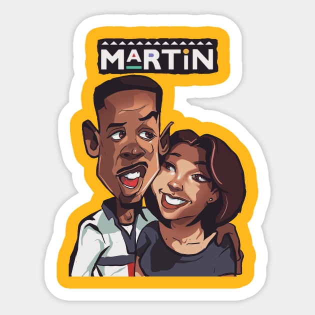 martin lovers Sticker by nakaladek3